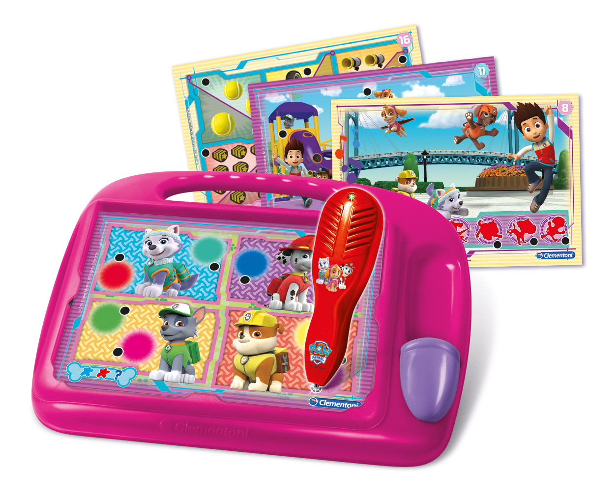 clementoni paw patrol activity table