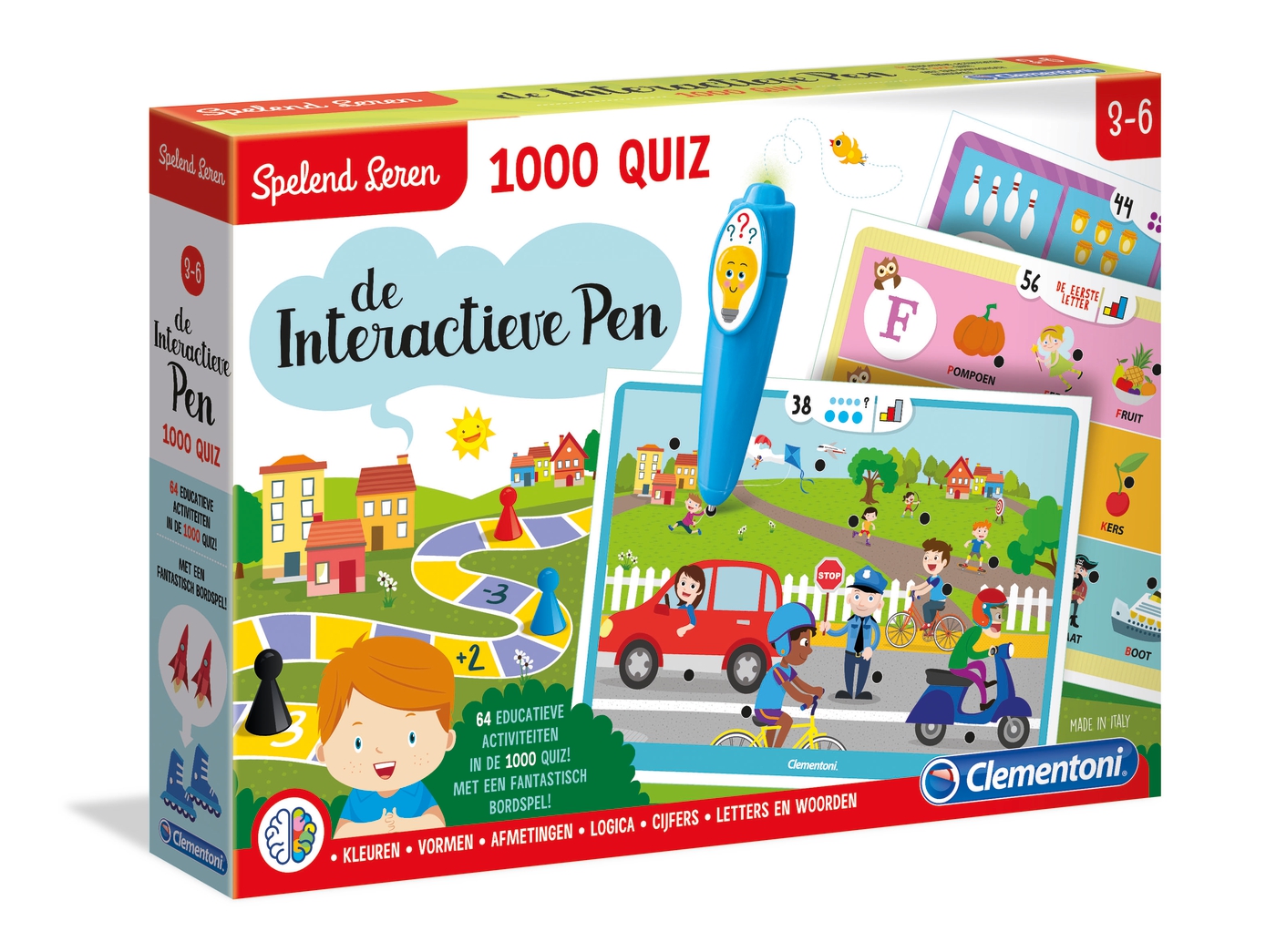 Interactieve Pen 1000 Quiz Clementoni