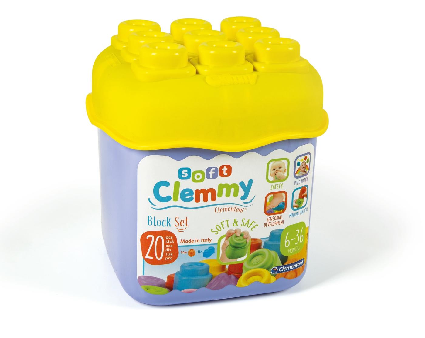 baby clemmy 20 soft blocks