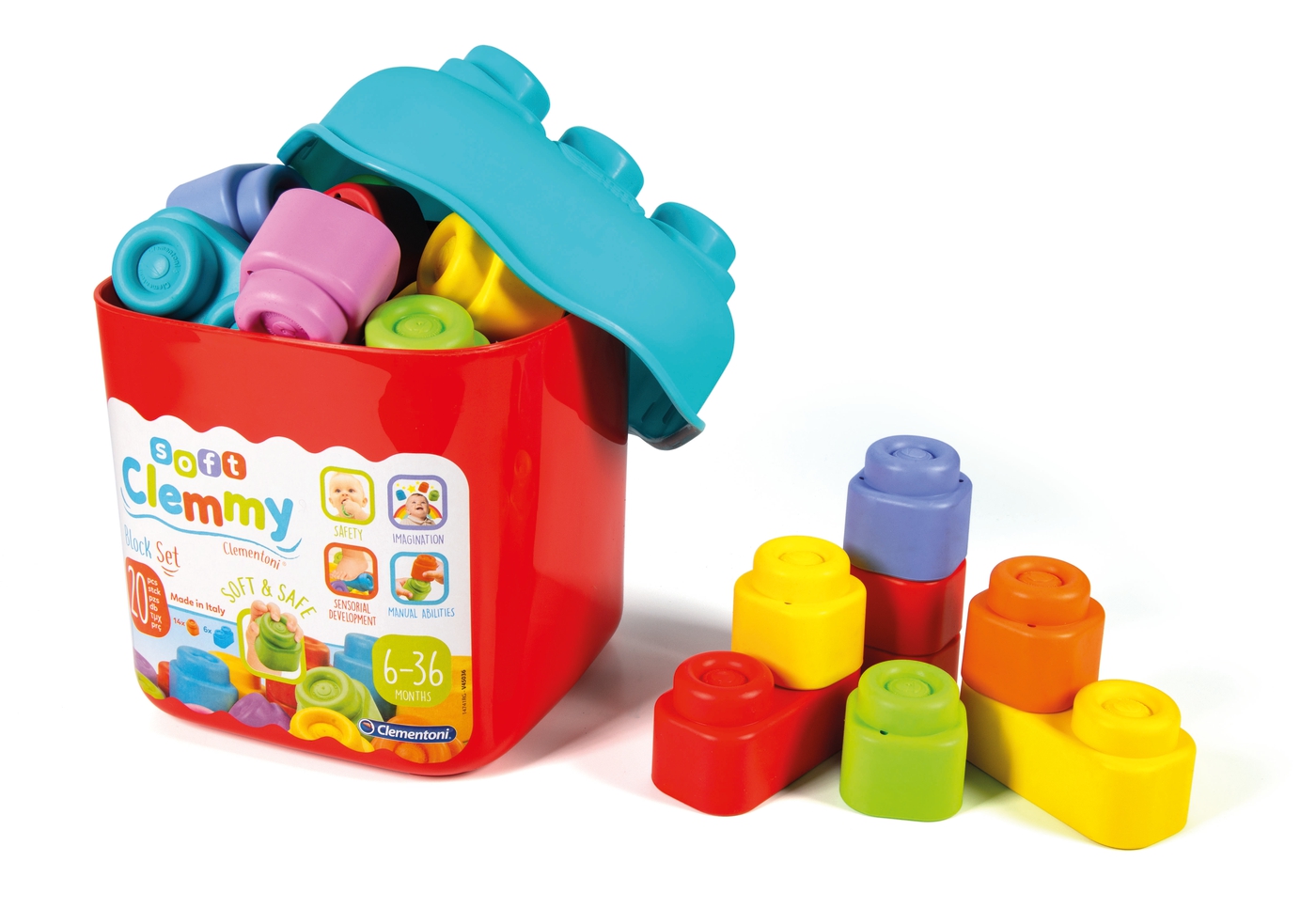 baby clemmy 20 soft blocks
