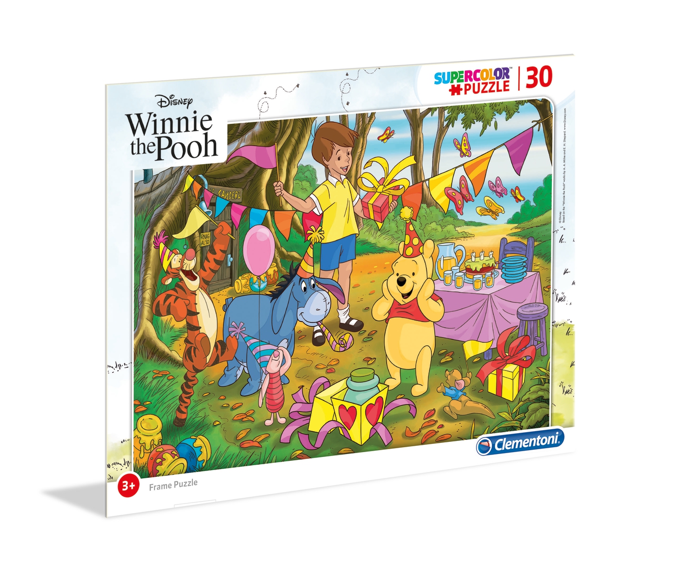 Disney Winnie The Pooh - 30 el. Supercolor Puzzle - Clementoni
