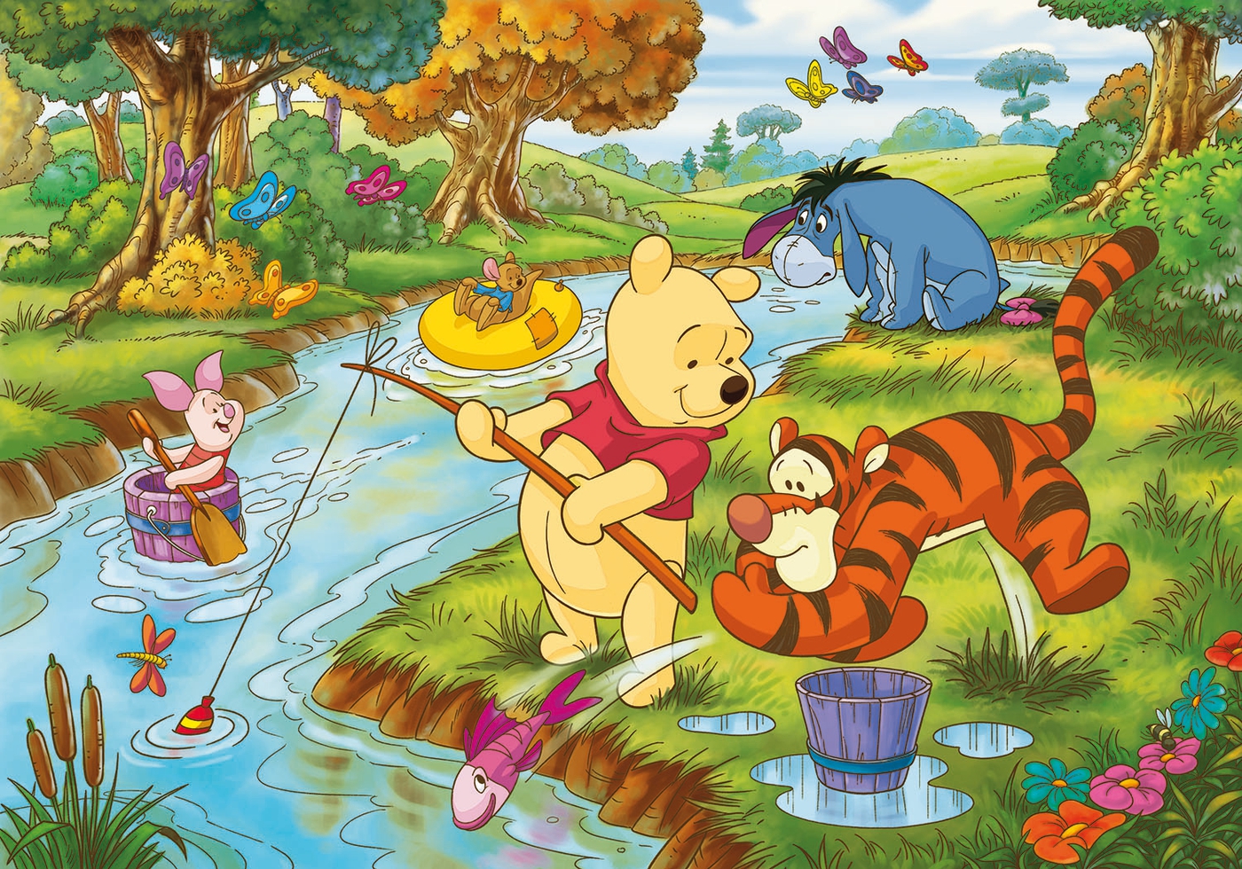 Disney Winnie the Pooh - 3x48 el. - Supercolor Puzzle Clementoni
