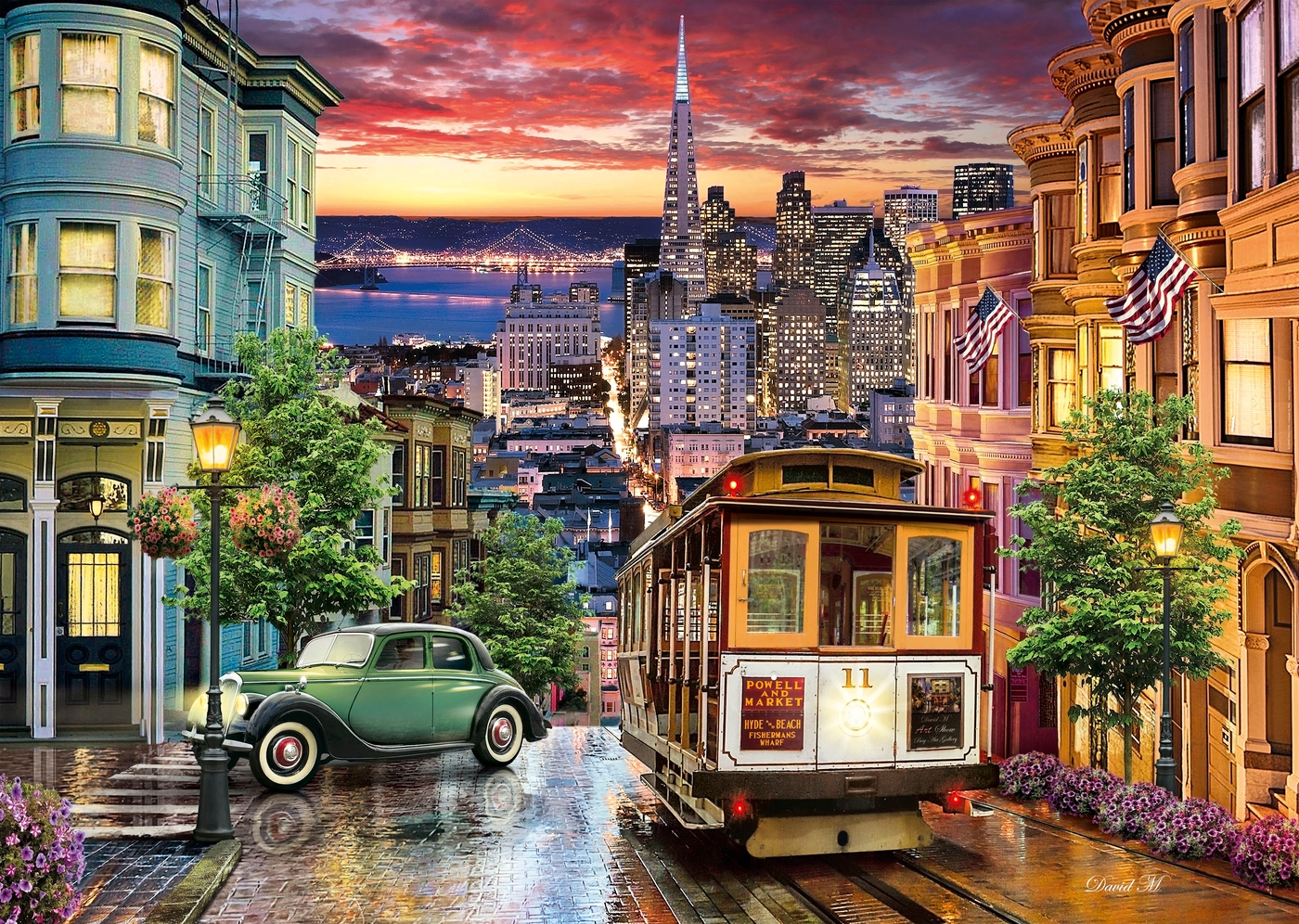 San Francisco 3000 El High Quality Collection Clementoni