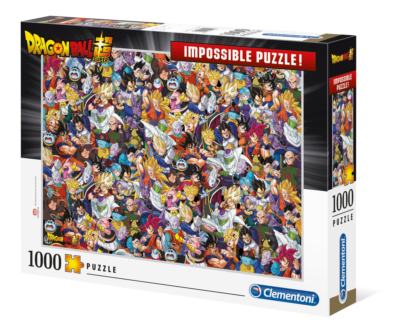 New Clementoni Dragon Ball Z 1000 Piece Panorama Jigsaw Puzzle 