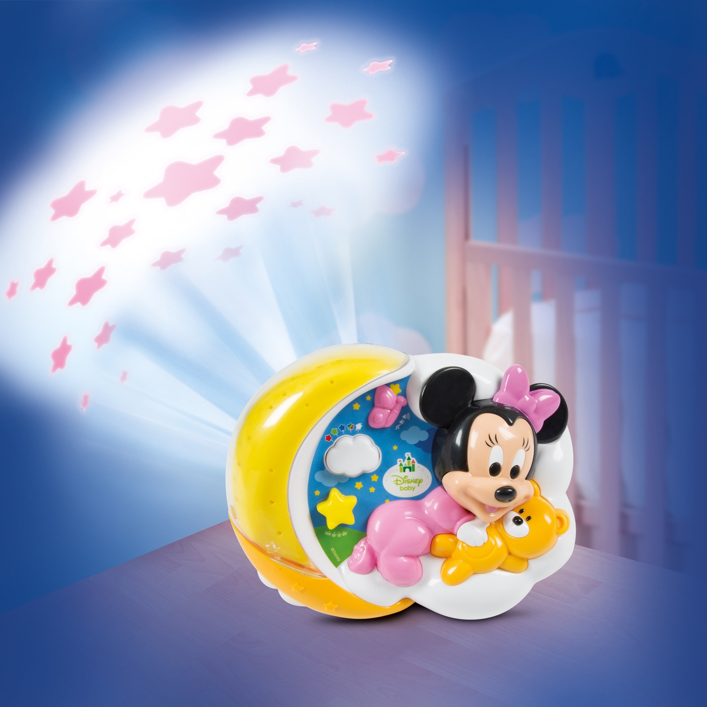 Clementoni Clementoni Baby Minnie Projecteur Magic Stars 
