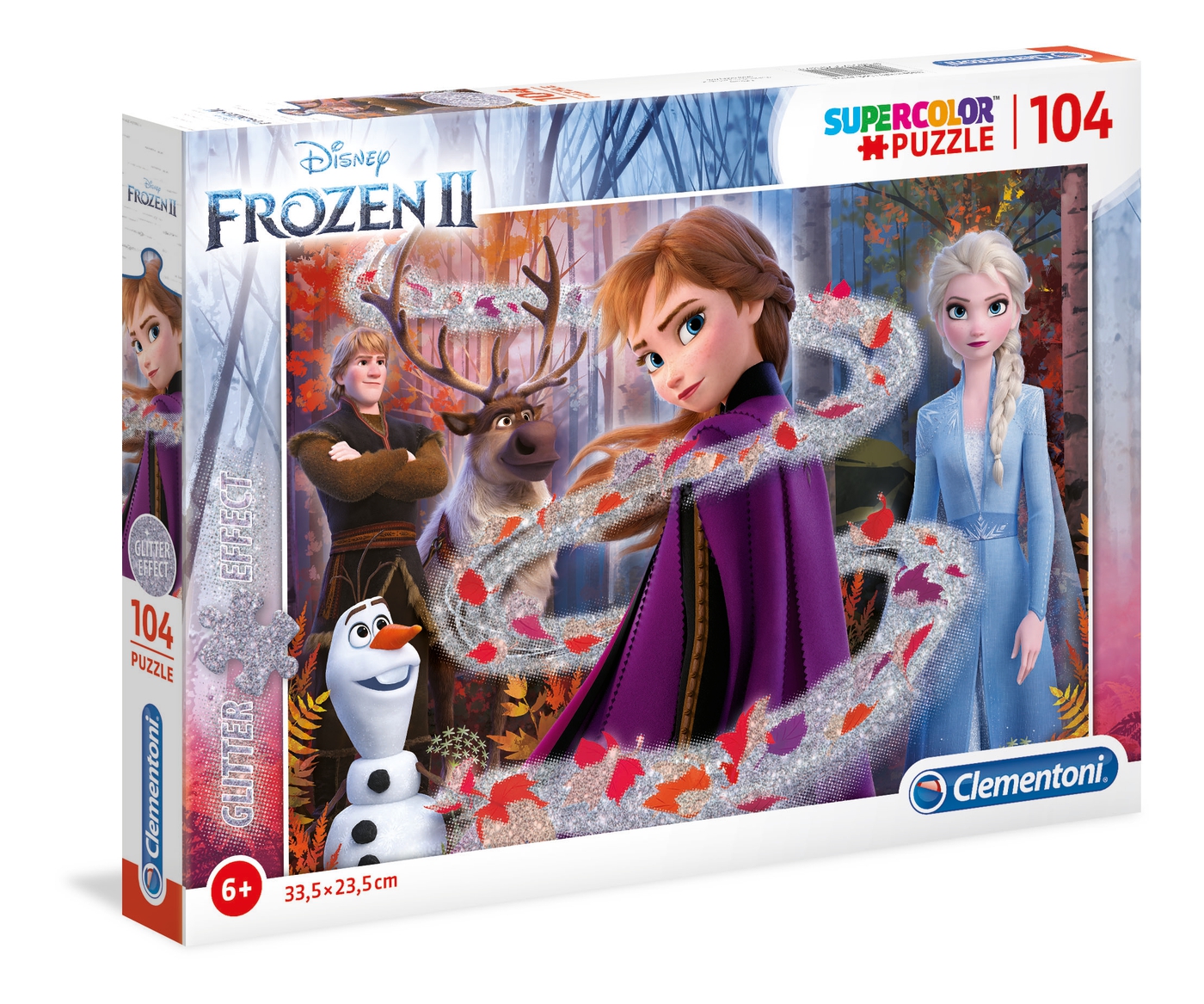Trefl Puzzle 60 Pezzi per Bambini Il mondo incantato di Anna e Elsa 