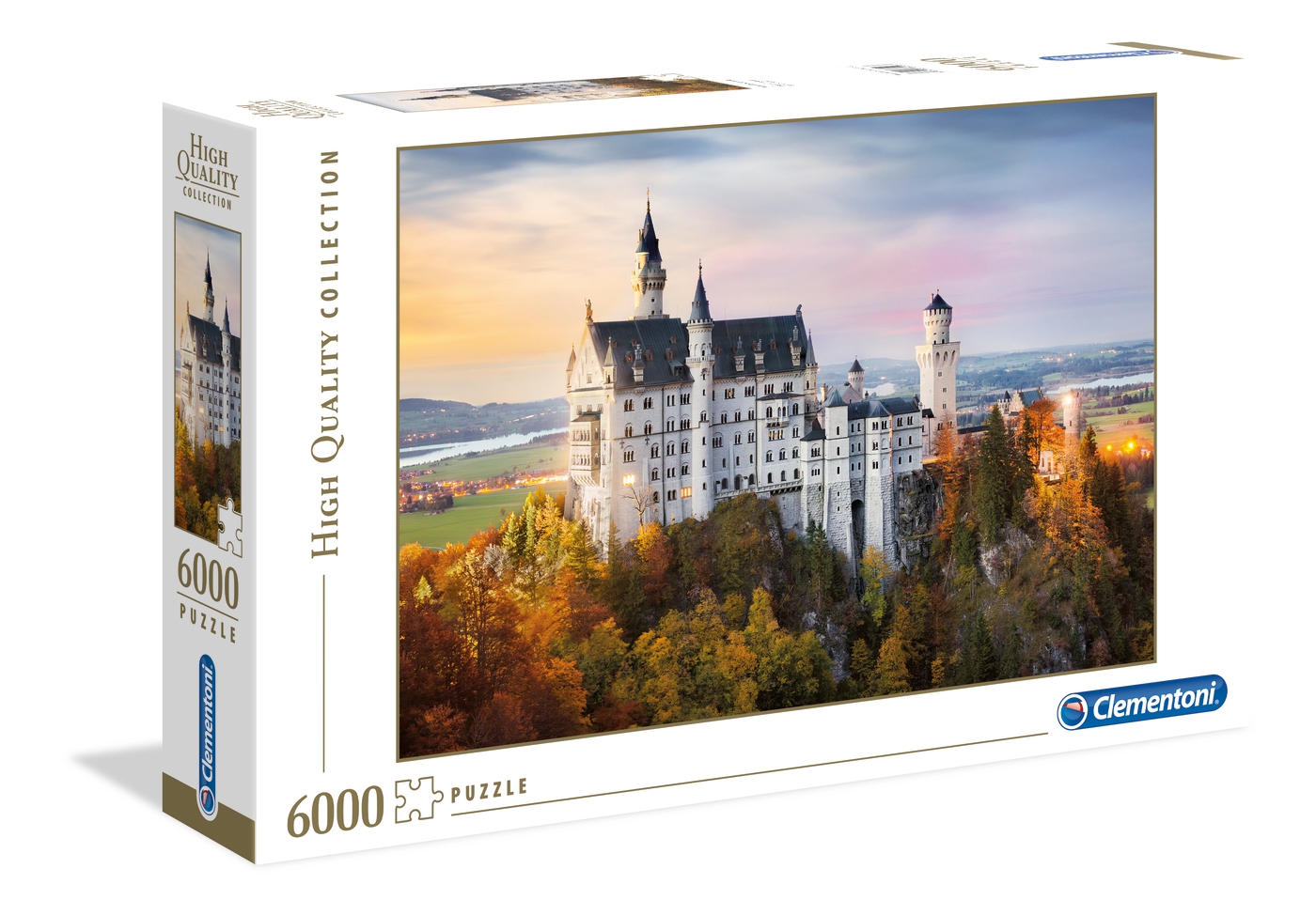 Clementoni 6000 Pieces 36522 Collection Neuschwanstein Castle Jigsaw