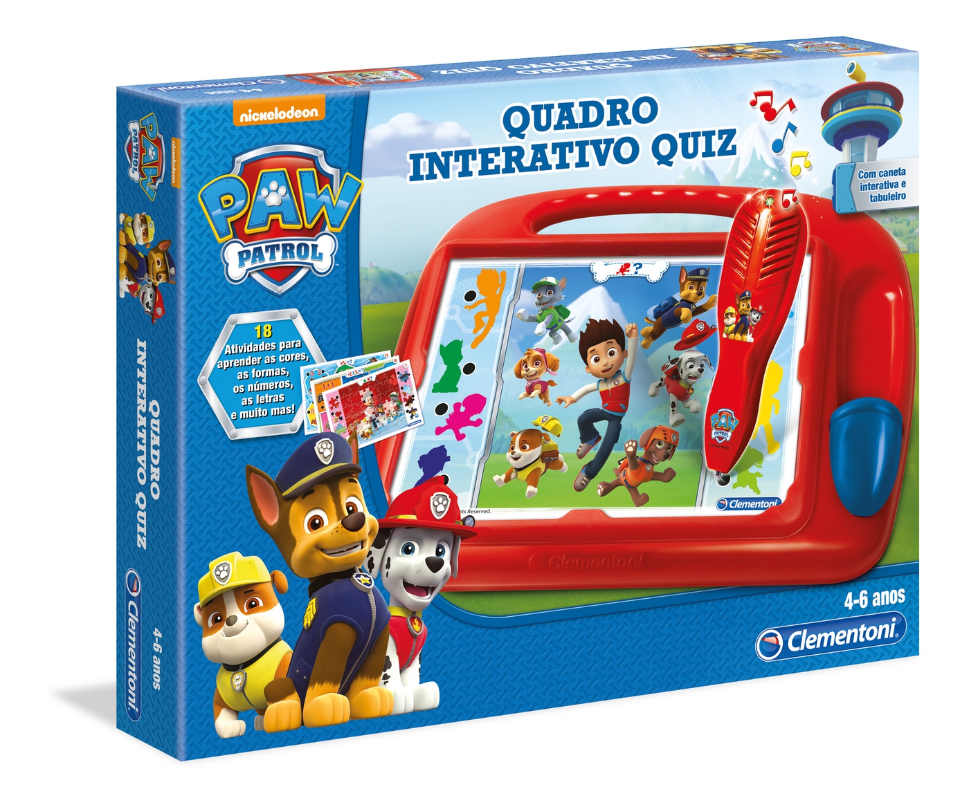 Quadro Quiz Paw Patrol Clementoni