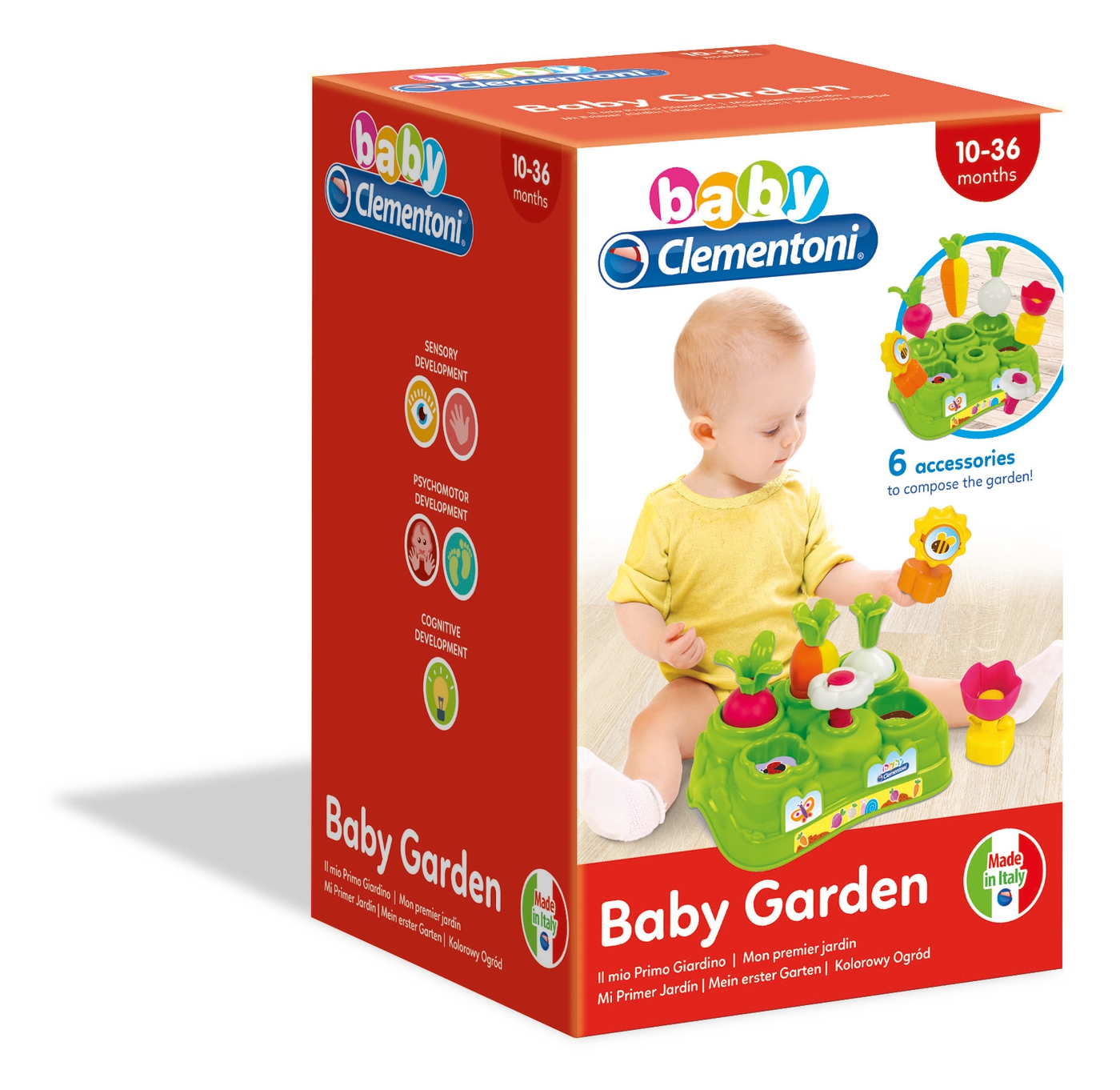 One Size Visita lo Store di ClementoniClementoni- Baby Garden Does Not Apply Gioco per Bambini Multicolore 17277 