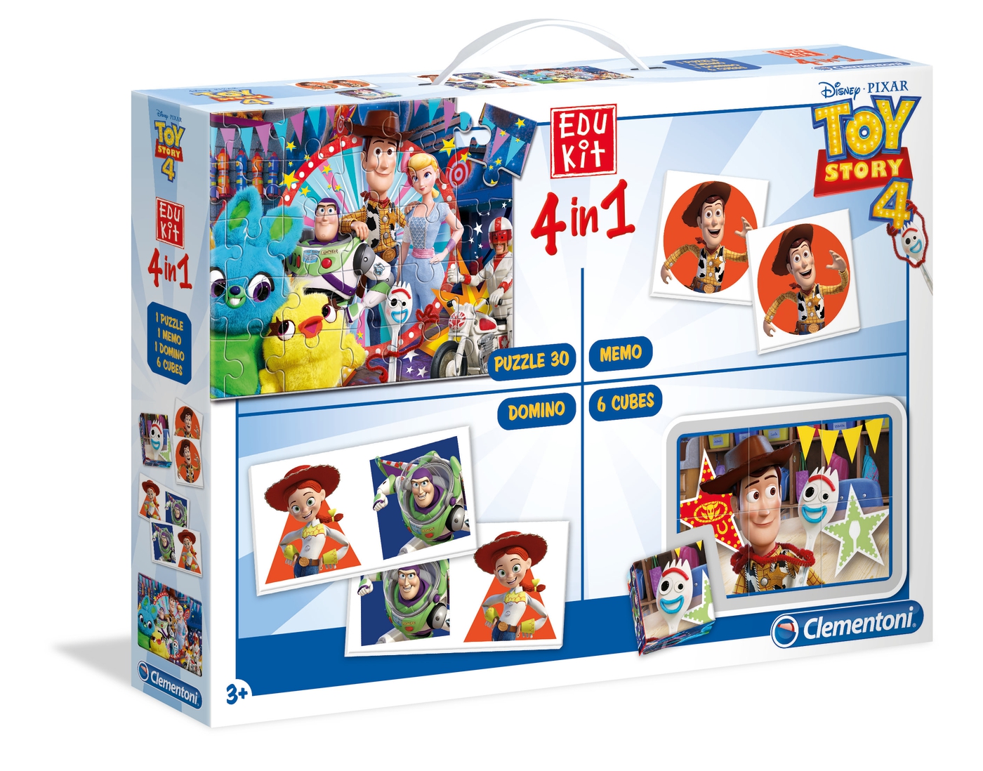 NEW UK 21472 Disney Pixar Toy Story 4 Mini Memory Game Multicoloured De UK STOC 