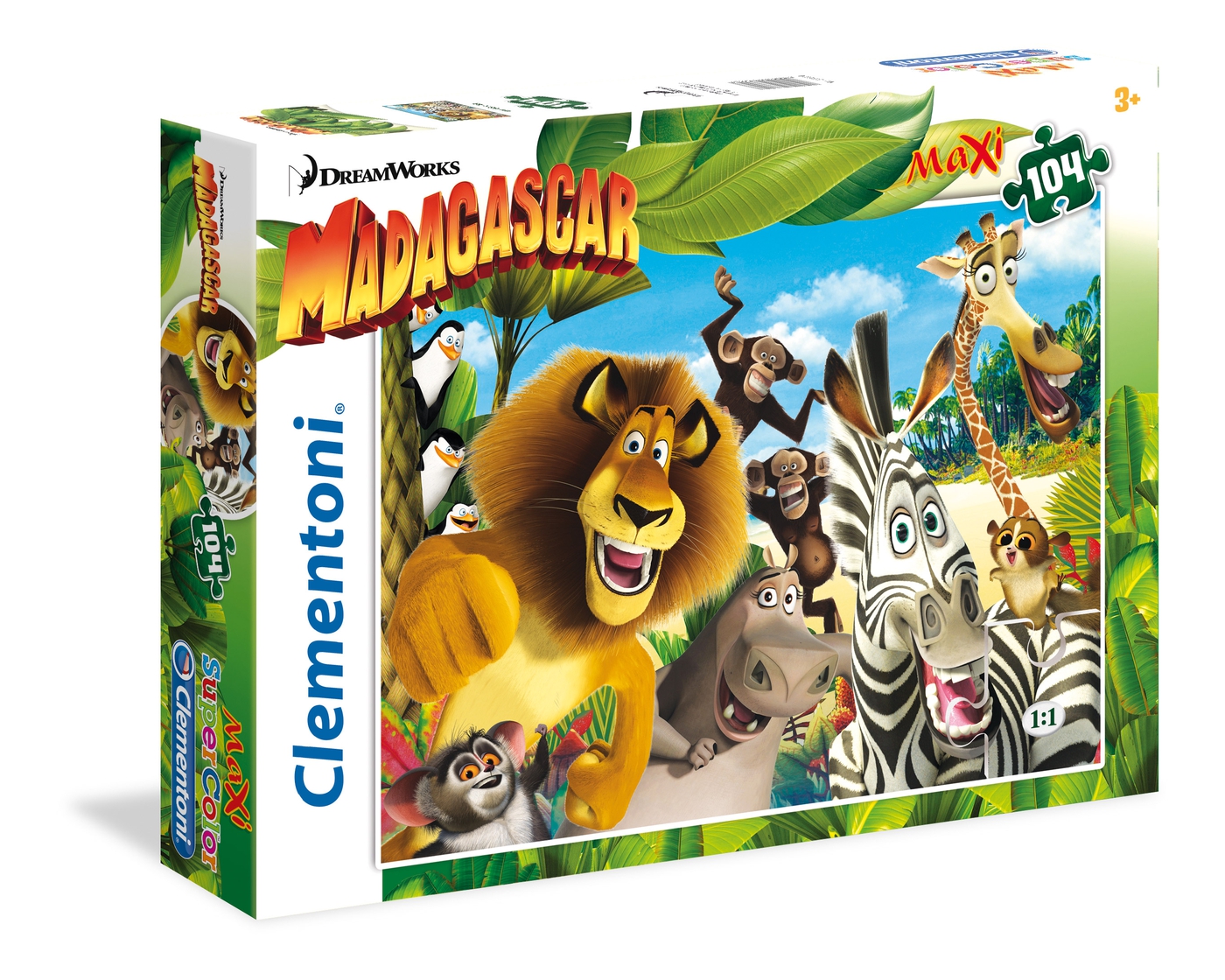 DreamWorks Madagascar: Spotted in Africa - 104 Maxi pcs - SuperColor ...