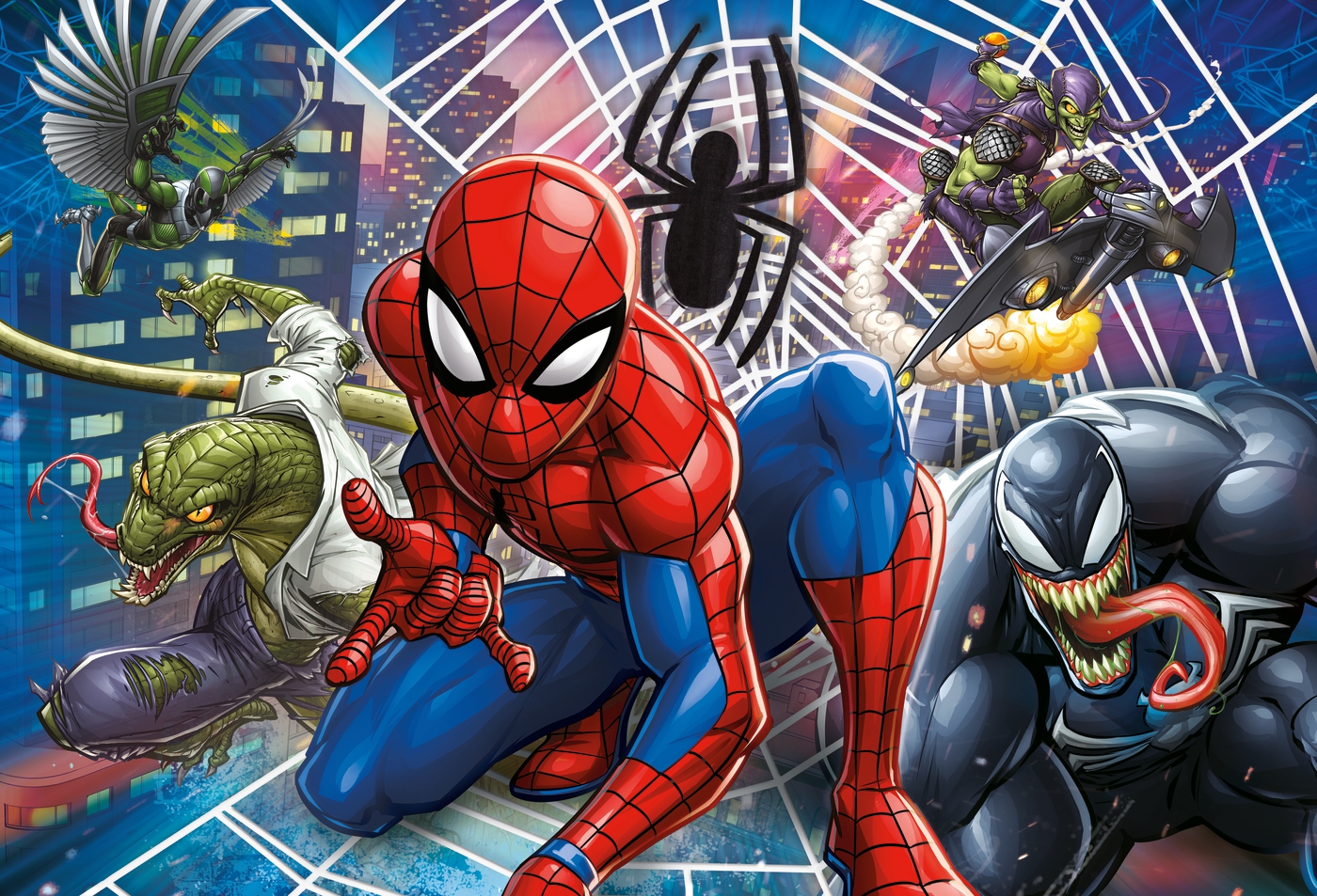 Marvel Spider-Man 60 - Supercolor Puzzle - Clementoni