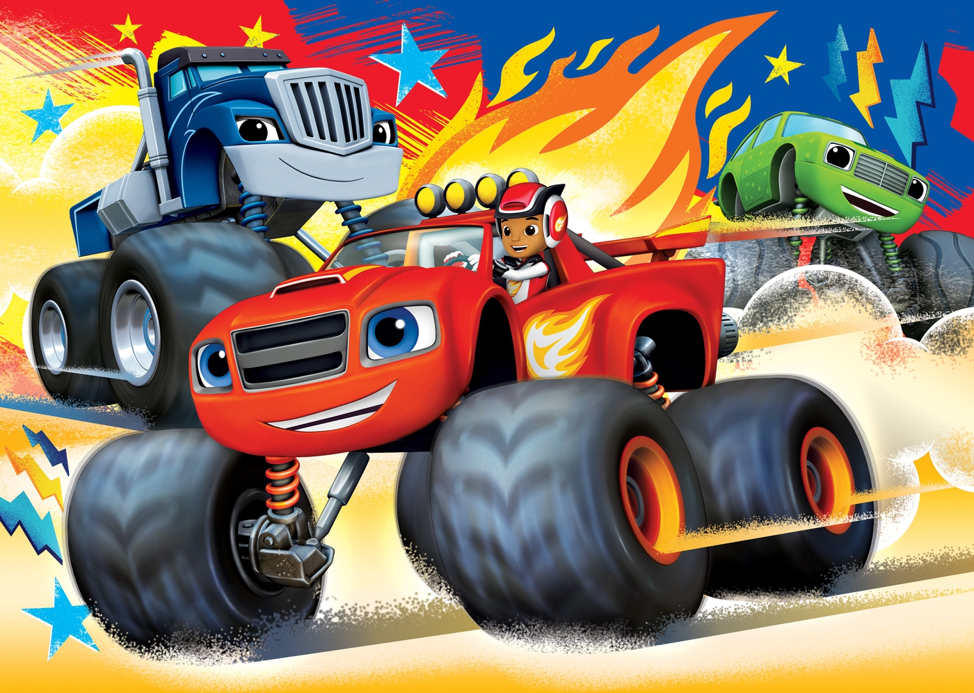Blaze and the Monster Machines - 60 Maxi pcs - SuperColor. 