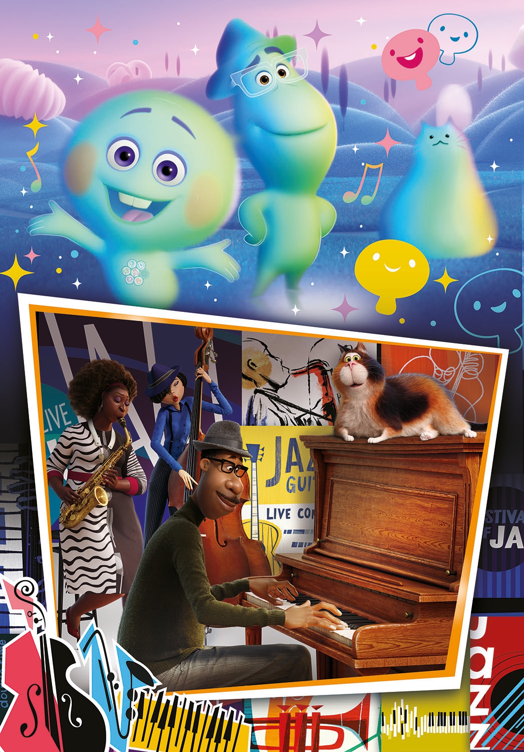 Disney Pixar Soul 180 Parca Supercolor Puzzle Clementoni