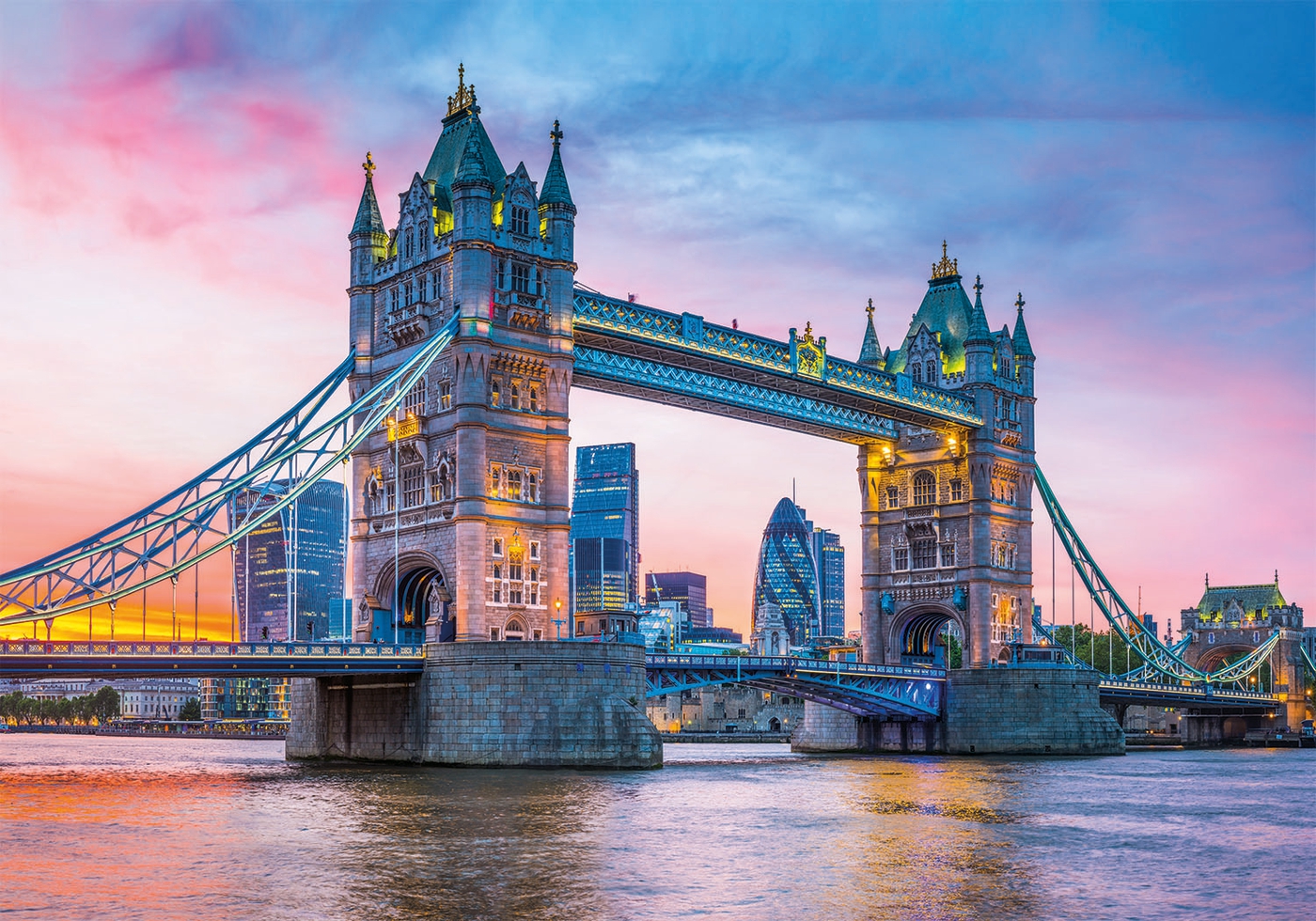 Tower Bridge Sunset 1500 Par a High Quality Collection Clementoni tower-bridge-sunset-1500-par-a-high-quality-collection-clementoni