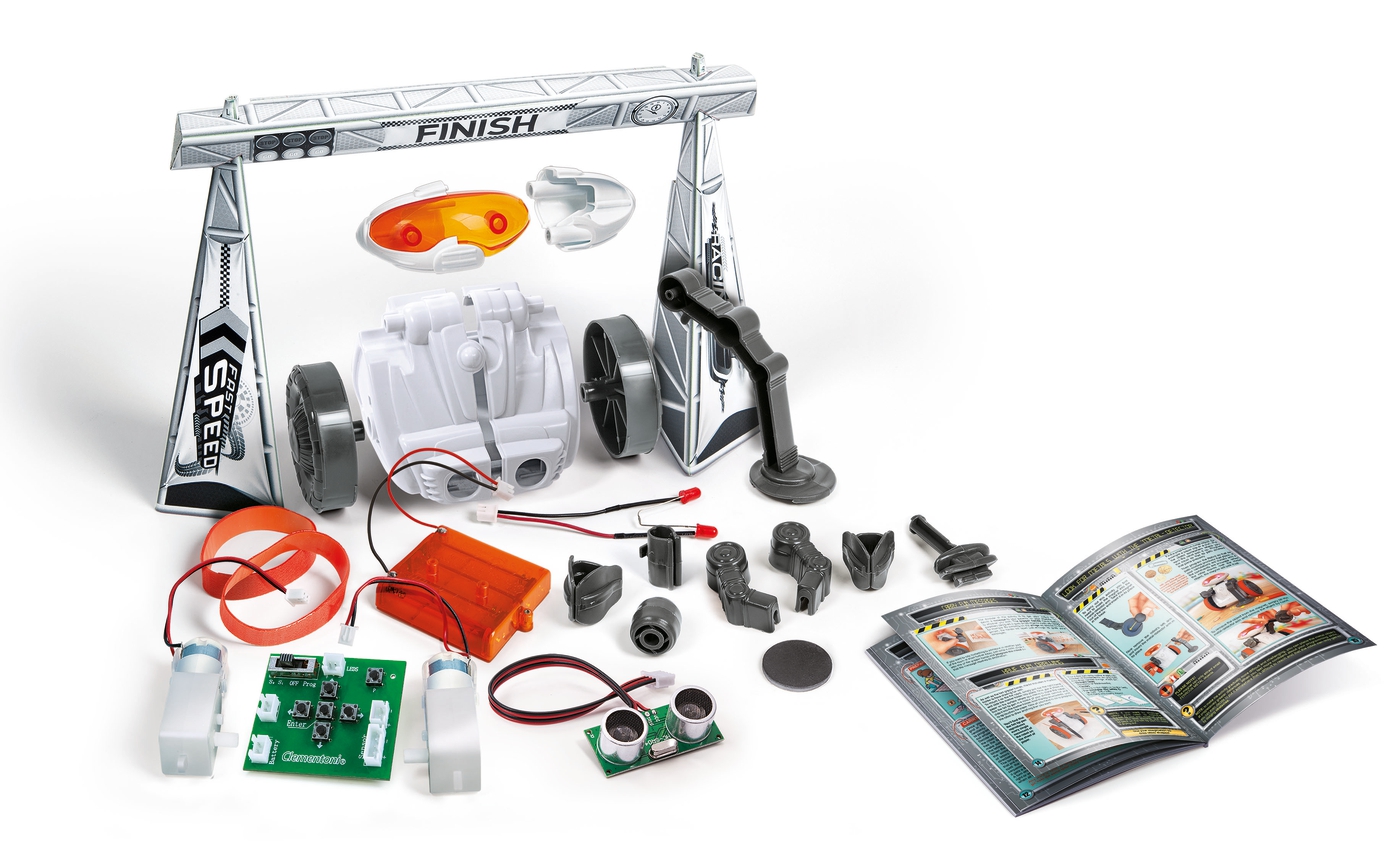 Clementoni Mio Roboter  Engineering-Kits, 8 Jahr , Kind, grau, orange, weiß, Italien, 300 mm S  Spielzeug und Wissenschaft für Kinder