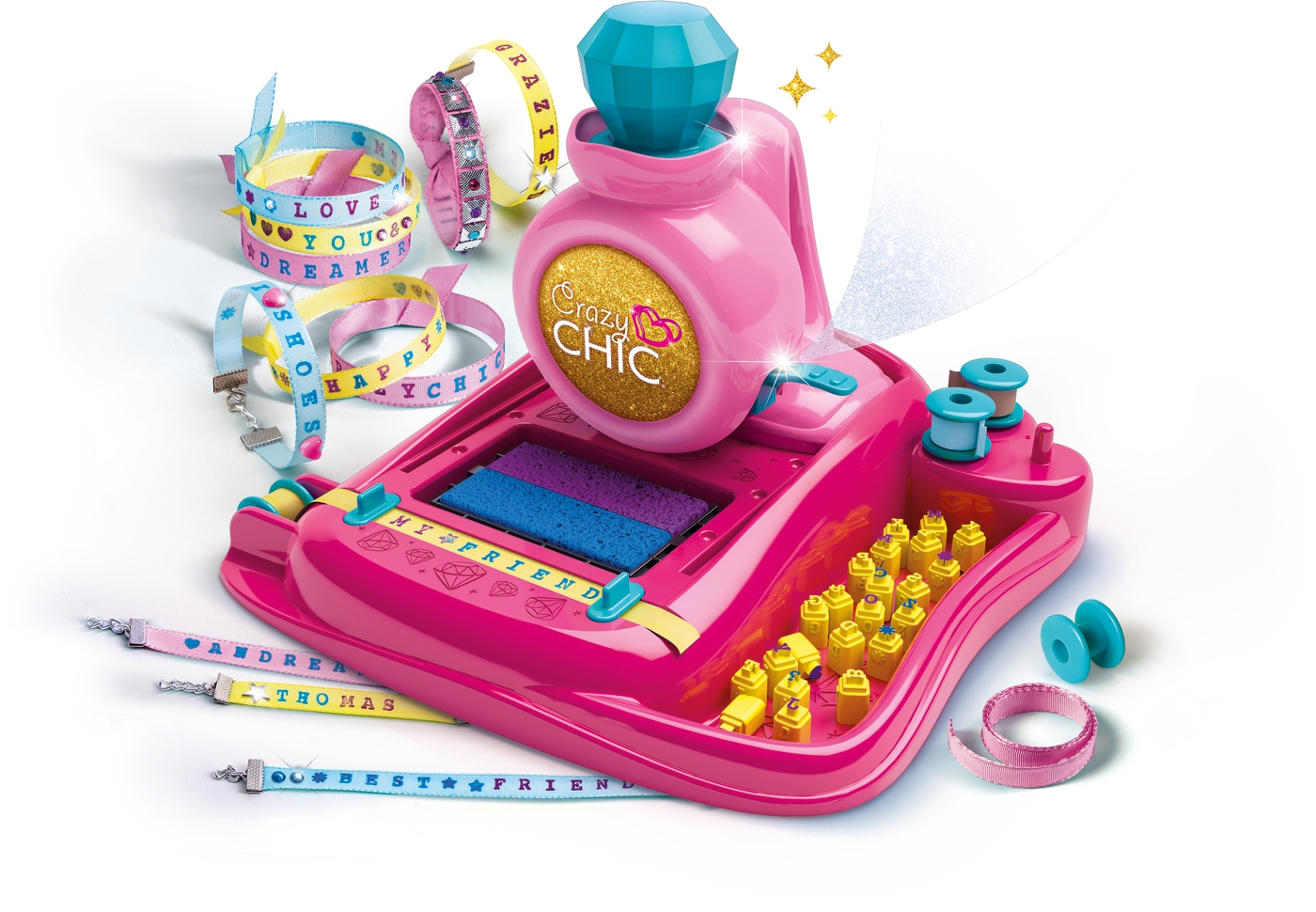 Crazy Chic Bilezik Tasarım Seti Clementoni