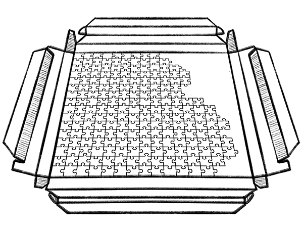 componi il tuo puzzle personalizzato